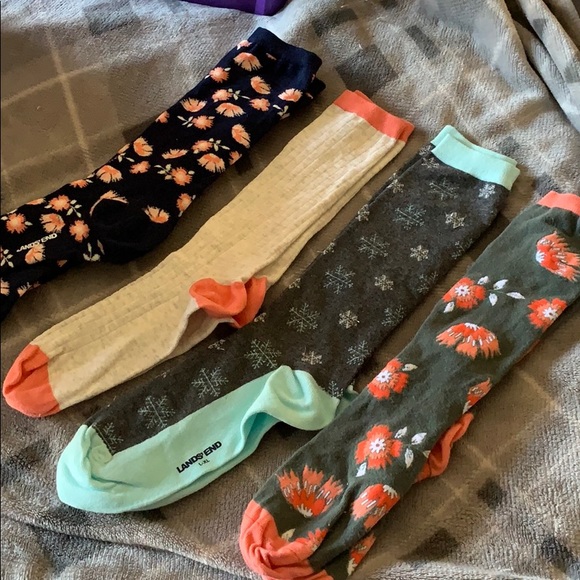 Lands End sock set